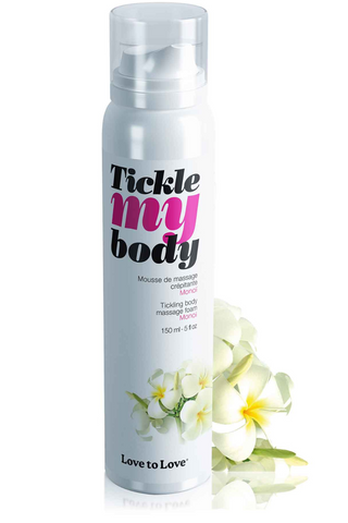 Love to Love Tickle My Body Massage Foam Monoi 150ml