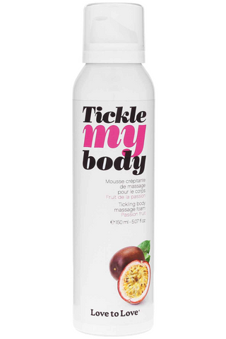 Love to Love Tickle My Body Massage Foam Passion Fruit 150ml