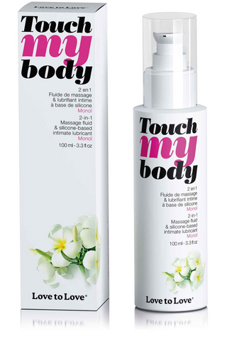 Love to Love Touch My Body Massage & Lubricant Monoi 100ml