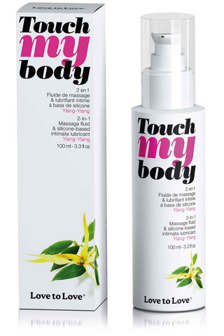 Love to Love Touch My Body Massage & Lubricant Ylang-Ylang 100ml