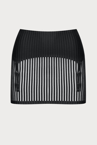 Maison Close Bande a Part Garter Skirt