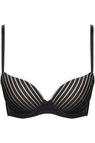 Maison Close Bande à Part Push Up Bra Black