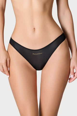 Maison Close Double Sens Open Brief Black