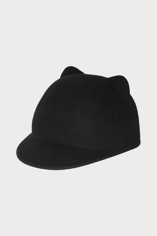 Maison Close Black Wool Cat Hat - Naughty Knickers