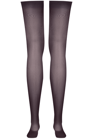 Maison Close Brown Cut & Curled Stockings 40 Denier - Naughty Knickers