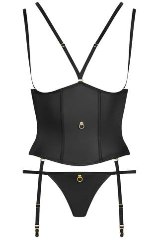 Maison Close Chambre Noire Waist Cincher & Thong