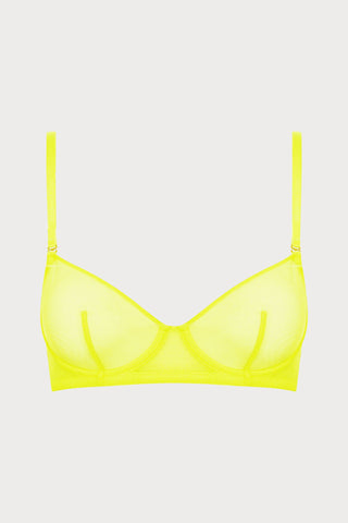 Corps à Corps Wire Bra Neon Yellow