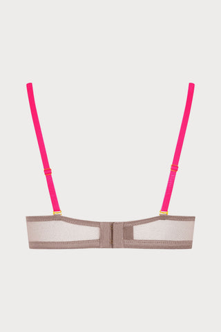 Corps à Corps Wire Bra Ginger Snap/Neon Pink