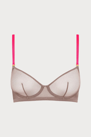 Corps à Corps Wire Bra Ginger Snap/Neon Pink