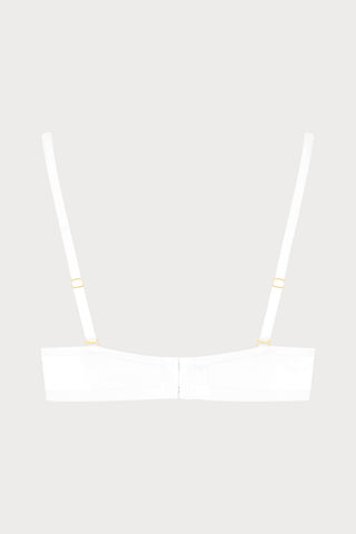 Corps à Corps Wire Bra White