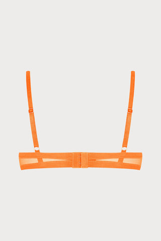Corps à Corps Open Underwired Bra Neon Orange