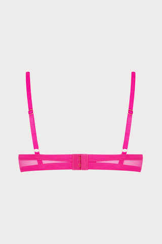 Corps à Corps Open Underwired Bra Neon Pink