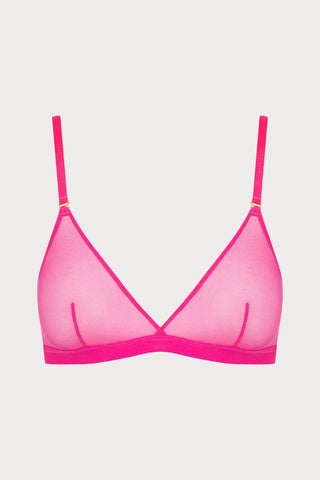 Corps à Corps Triangle Bra Neon Pink