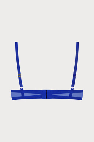 Corps à Corps Open Underwired Bra Neon Blue