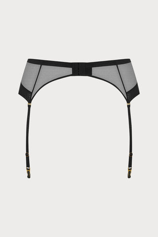 Corps à Corps Suspender Belt Black