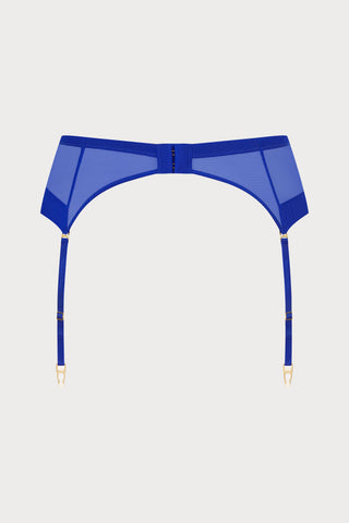 Corps à Corps Suspender Belt Neon Blue