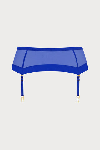 Corps à Corps Suspender Belt Neon Blue