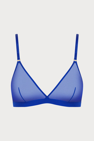 Corps à Corps Triangle Bra Neon Blue
