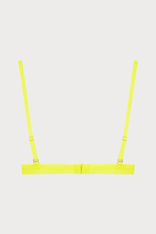 Corps à Corps Triangle Bra Neon Yellow