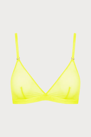 Corps à Corps Triangle Bra Neon Yellow