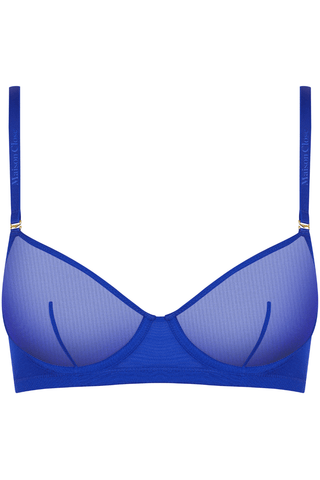 Maison Close Corps à Corps Underwired Bra Neon Blue