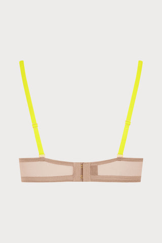 Corps à Corps Wire Bra Vanilla/Neon Yellow