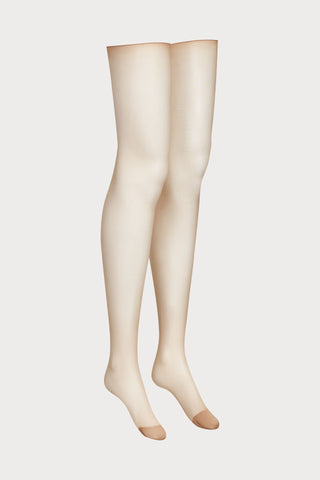 Maison Close Nude Cut & Curled Stockings