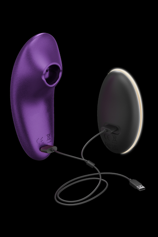Maison Close 23:23 Silicone Remote Control Stimulator Purple/Gold