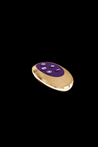 Maison Close 23:23 Silicone Remote Control Stimulator Purple/Gold