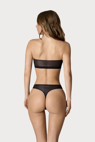 Double Sens Black Bandeau Bra