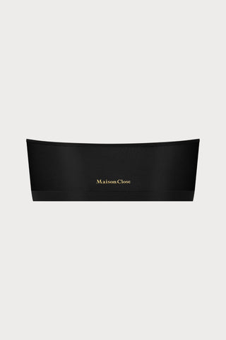 Double Sens Black Bandeau Bra