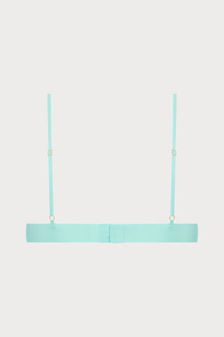 Double Sens Triangle Bra in Celadon