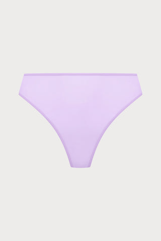 Double Sens High Waist Thong in Lavender