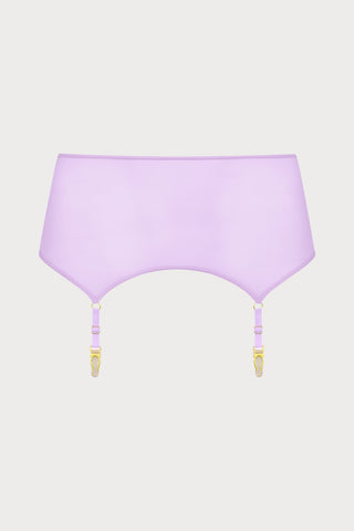 Double Sens Suspender Belt in Lavender