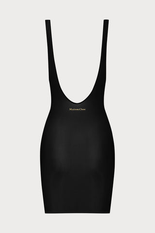 Double Sens Black Short Dress