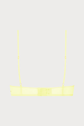 Double Sens Balconette Bra in Yellow