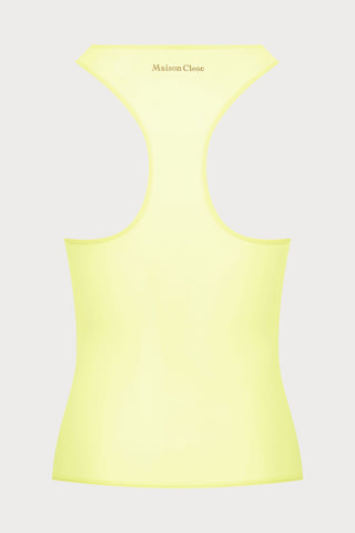 Double Sens Tank Top in Yellow
