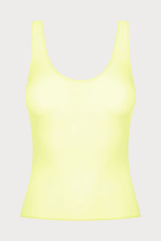 Double Sens Tank Top in Yellow