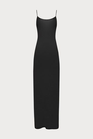 Maison Close Fever Long Open Back Beach Dress in Black - Naughty Knickers