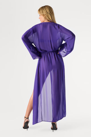 Maison Close Fever Kimono Violet