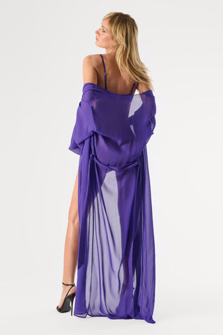 Maison Close Fever Kimono Violet