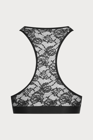 Flashback Lace Bralette Black