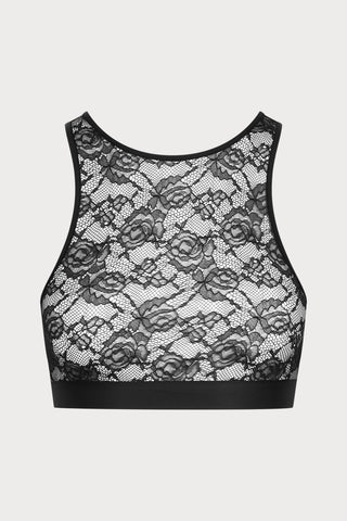 Flashback Lace Bralette Black