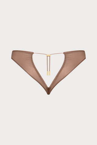 French Kiss Light Mocha Open Brief