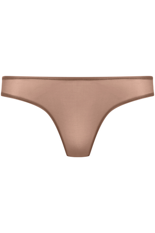 Maison Close French Kiss Light Mocha Sheer Open Brief