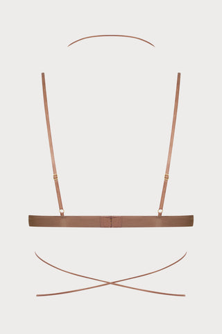 French Kiss Light Mocha Triangle Bra