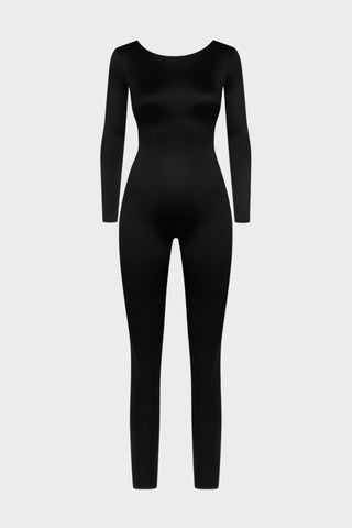 French Kiss Black Long Sleeve Jumpsuit