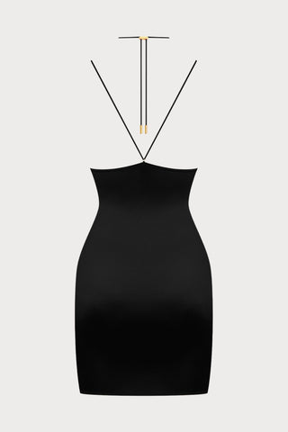 French Kiss Black Short Dress