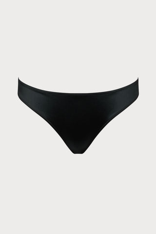 Glow Tanga Bikini Bottom in Black