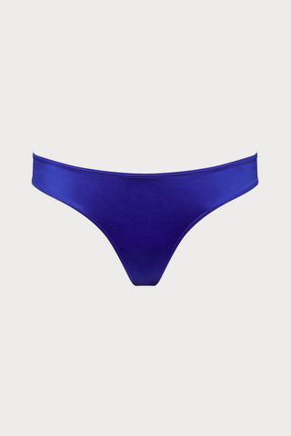 Glow Tanga Bikini Bottom in Blue
